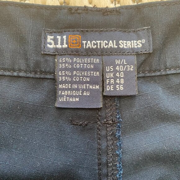 5.11 Tactical Mens Taclite Pro Ripstop Cargo Pant Act. Sz 40x31 Navy Law Sport - Picture 4 of 10